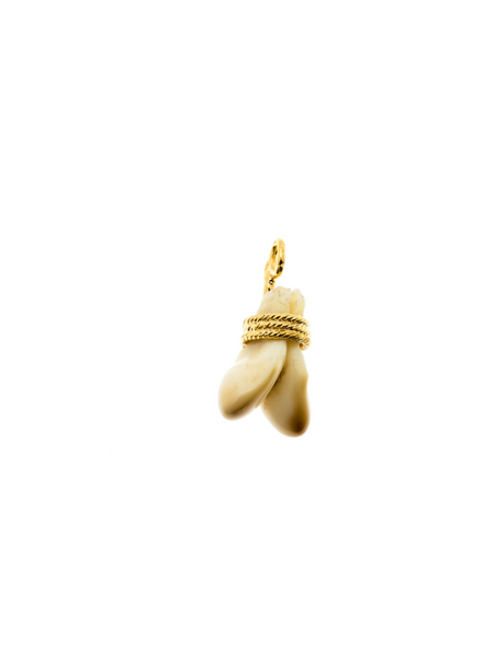 PENDENTIF GODET FOUET AVEC 2 CROCS