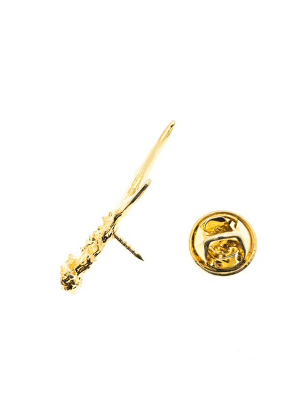 PIN'S BOIS DE CHEVREUIL DORÉ