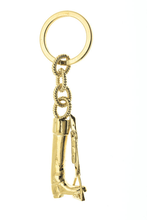 Porte-clés Pêche Pêche au Canard Chasse Truite Cuir Fob