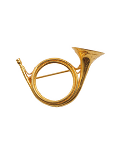 BROCHE TROMPE DE CHASSE
