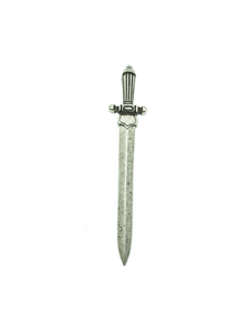 BROCHE DAGUE ARGENT VIEILLI